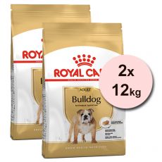 ROYAL CANIN Bulldog Adult granule pre dospelého buldoga 2 x 12 kg
