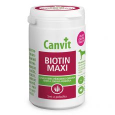 Canvit Biotin Maxi - prípravok na zdravú a lesklú srsť 166 tbl. / 500 g