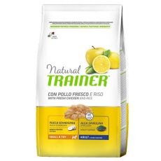 Trainer Natural Small and Toy Adult, kura a ryža 2 kg