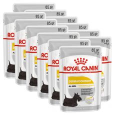 Royal Canin Dermacomfort Dog Loaf kapsička s paštétou pre psy s problémami s kožou 12 x 85 g