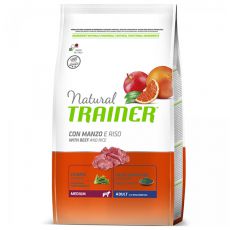 Trainer Natural Adult Medium, hovädzie a ryža 3 kg