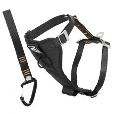 Bezpečnostný postroj Kurgo Tru-Fit Smart Harness, čierny L