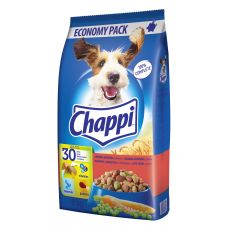Chappi s hovädzím, hydinovým a zeleninou 9kg