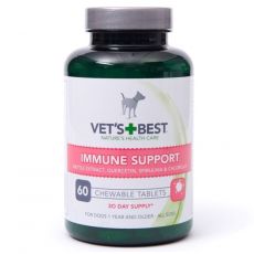 Vet´s Best žuvacie tablety na podporu imunity pre psy 60 ks