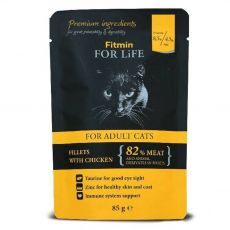 Fitmin Cat For Life Chicken kapsička 85 g
