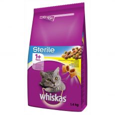 WHISKAS Sterile pre mačky 1,4 kg