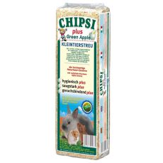 CHIPSI PLUS GREEN APPLE - Podstielka s vôňou Jablko - 15 L