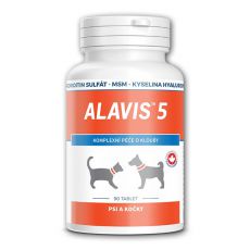 ALAVIS 5 Kĺbový prípravok pre psy a mačky - 90 tbl